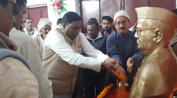 श्रीबाबू के सपनों को साकार कर रहे नीतीश: मुकेश विधार्थी
