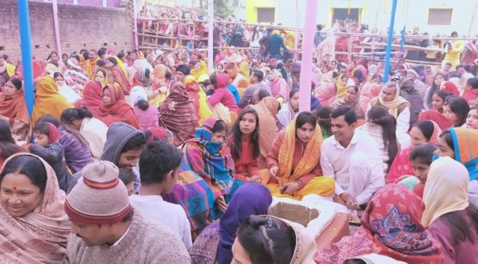 गायत्री महायज्ञ के दूसरे दिन यज्ञ,संस्कार एवं कार्यकर्ता गोष्ठी