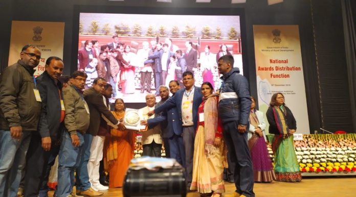 तालाबों के माॅडल को मिला राष्ट्रीय सम्मान