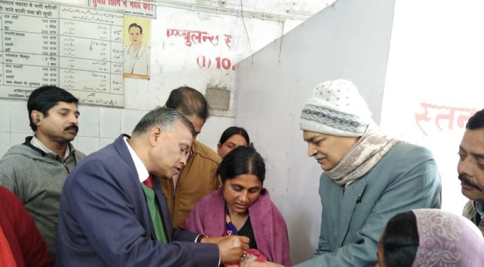 पल्स पोलियों अभियान की गई शुरूआत