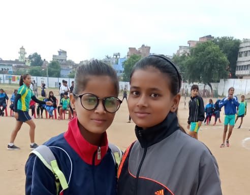 राष्ट्रीय जूनियर बालिका हैंडबाॅल चैंपियनशिप में हिस्सा लेगी दोनों खिलाड़ी सपना एवं ज्योति