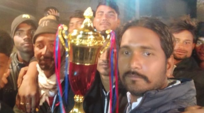 लक्की क्रिकेट टूर्नामेंट पर बिस्मिल्लाह क्लब ने जमाया कब्जा