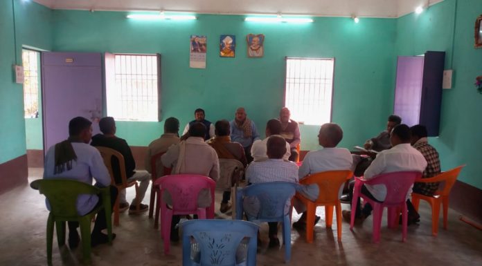 प्रशिक्षण शिविर को सफल बनाने के लिए जदयू की बैठक