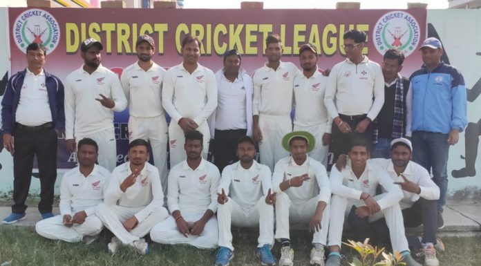 युवा होंडा क्रिकेट क्लब की आसान जीत