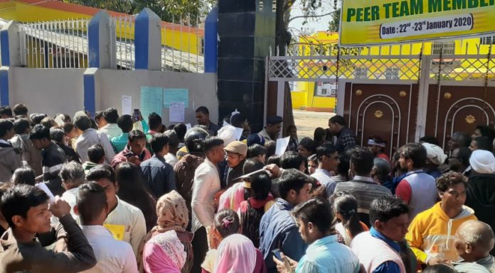 नवादा में इंटर परीक्षा के दौरान कदाचार के आरोप में तीन परीक्षार्थी निष्कासित