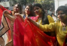 ये रही वसंतोत्सव की खास तस्वीरें , रंग गुलाल से शुरू हुआ वसंत उत्सव