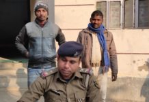रजौली के काराखूंट घाटी में लूटी स्कॉर्पियो को पुलिस ने चंद घंटे में किया बरामद