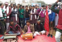 नुक्कड़ नाटक और गीत के जरिए दिया गया हरियाली का संदेश