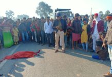 सड़क हादसे में 9 वर्षीय मासूम की मौत, आक्रोशित लोगों ने किया एनएच- 31 जाम